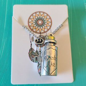 Alice "Drink Me" Necklace